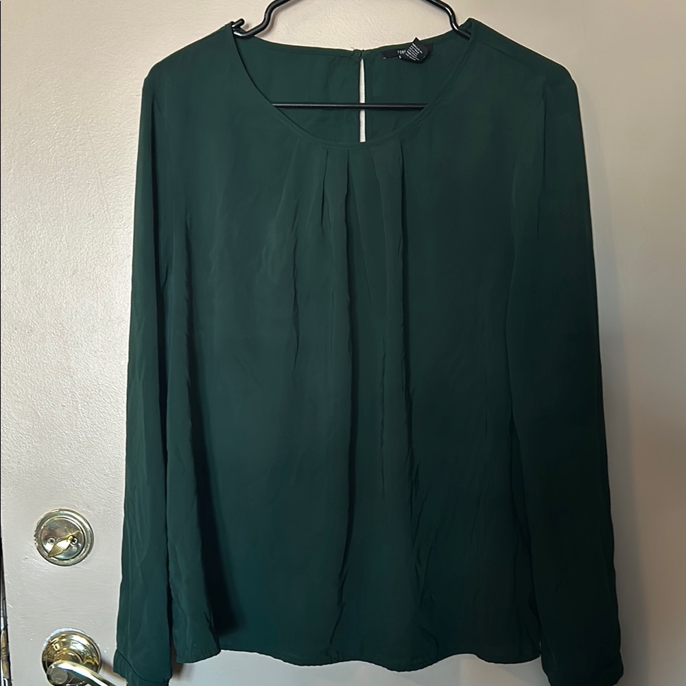 Elegant Green Women's Top